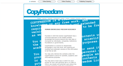 Desktop Screenshot of copyfreedom.com